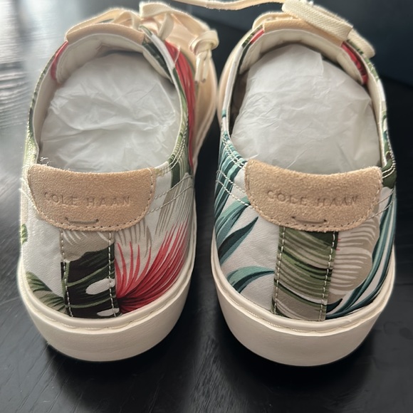 Hawaiin Print- Cole Haan Grandpro Deck LCE Ox sz10 - Picture 5 of 8